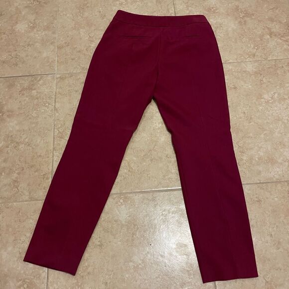 Express columnist Ankle burgundy dress pants - Picture 1 of 6